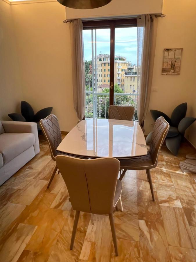 Welcome Riviera -Torre D'Avorio Appartamento 126 Mq Piu'Terrazzo25 Mq - Totalmente Rinnovato- 250 M Dal Centro - Parcheggio A Pagamento 15 Euro Al Giorno Da Prenotare In Anticipo Salvo Dispo -Parking At 15 Euro Per Day To Be Booked In Advance If Avai Rapallo Exterior foto